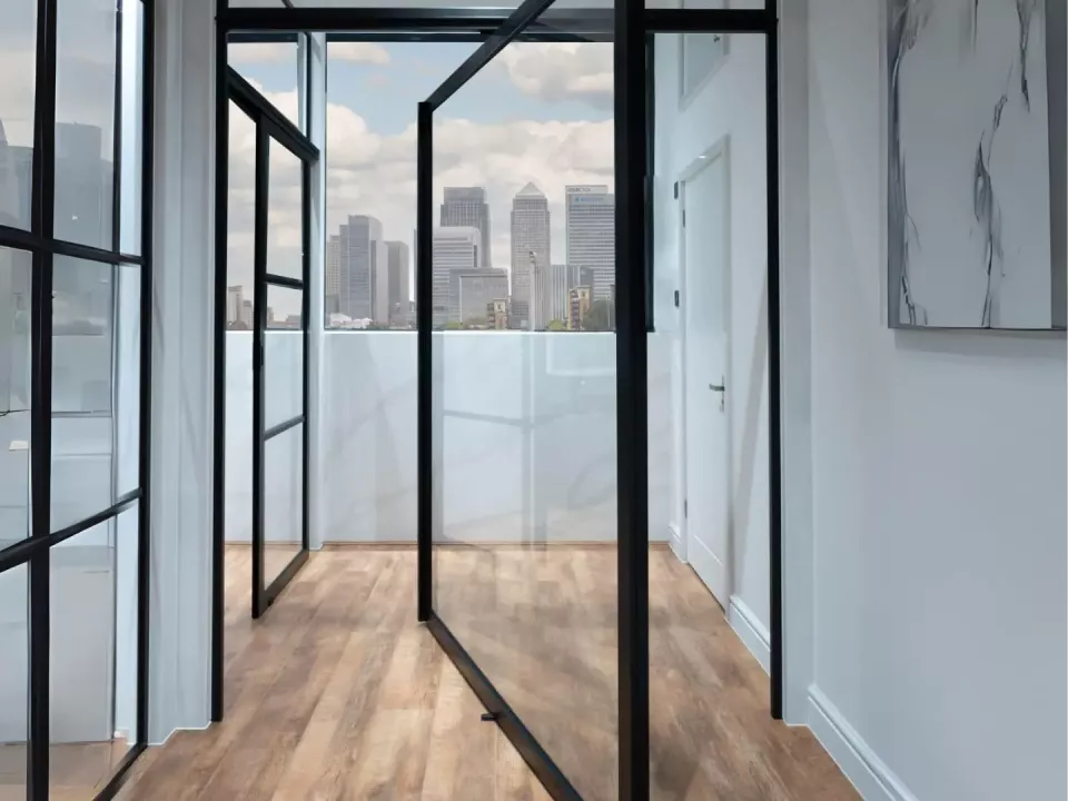 Aluminum Pivot Door