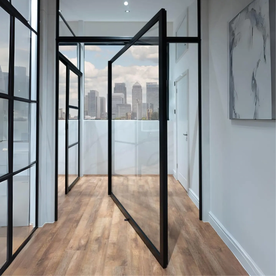 Aluminum Pivot Door